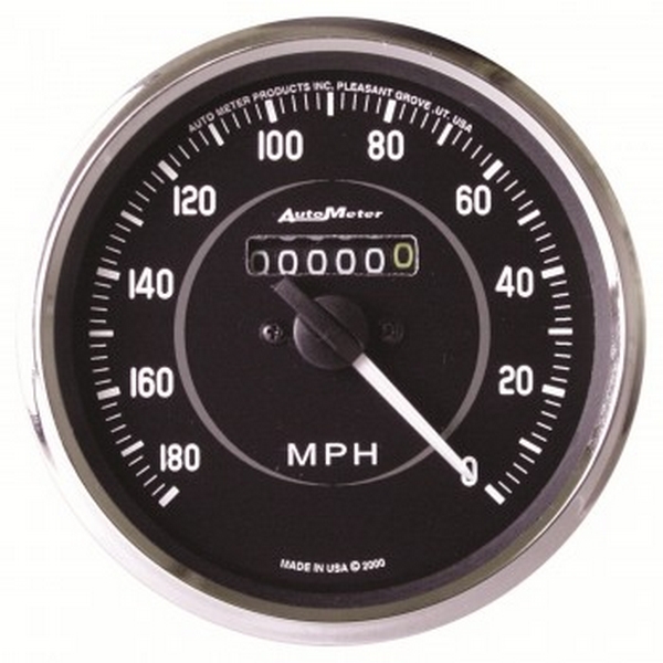 4" SPEEDOMETER, 0-180 MPH, COBRA